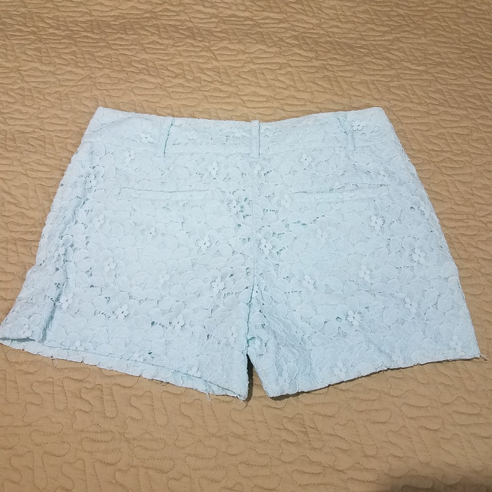 Loft Marisa Garden Lace Shorts Size 00 - Picture 7 of 7